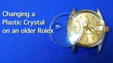 plexiglass rolex|Rolex crystal replacement cost.